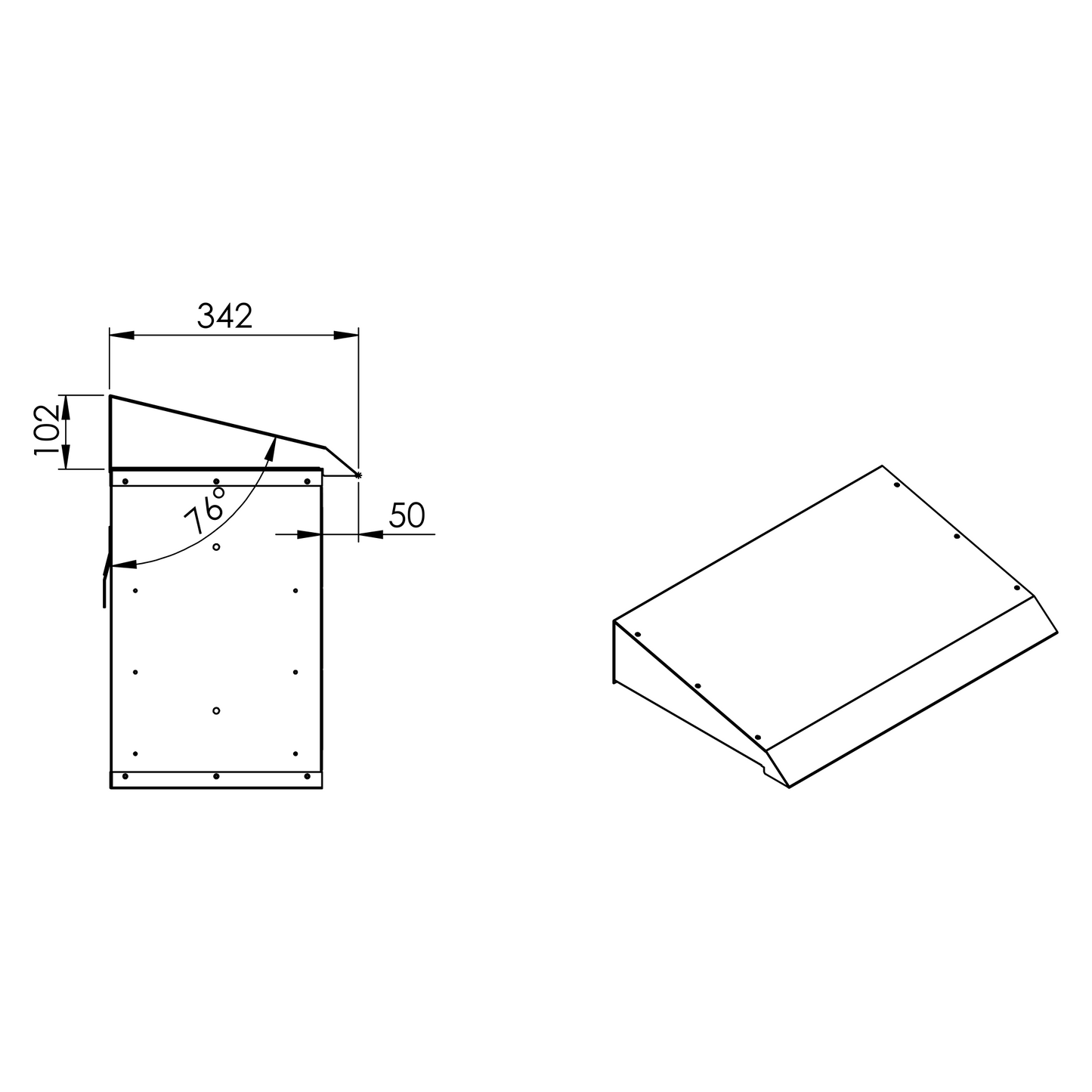 OUTLET Fastighetsbox RENZ Prima Liggande 1x4 fack - Renz Shop