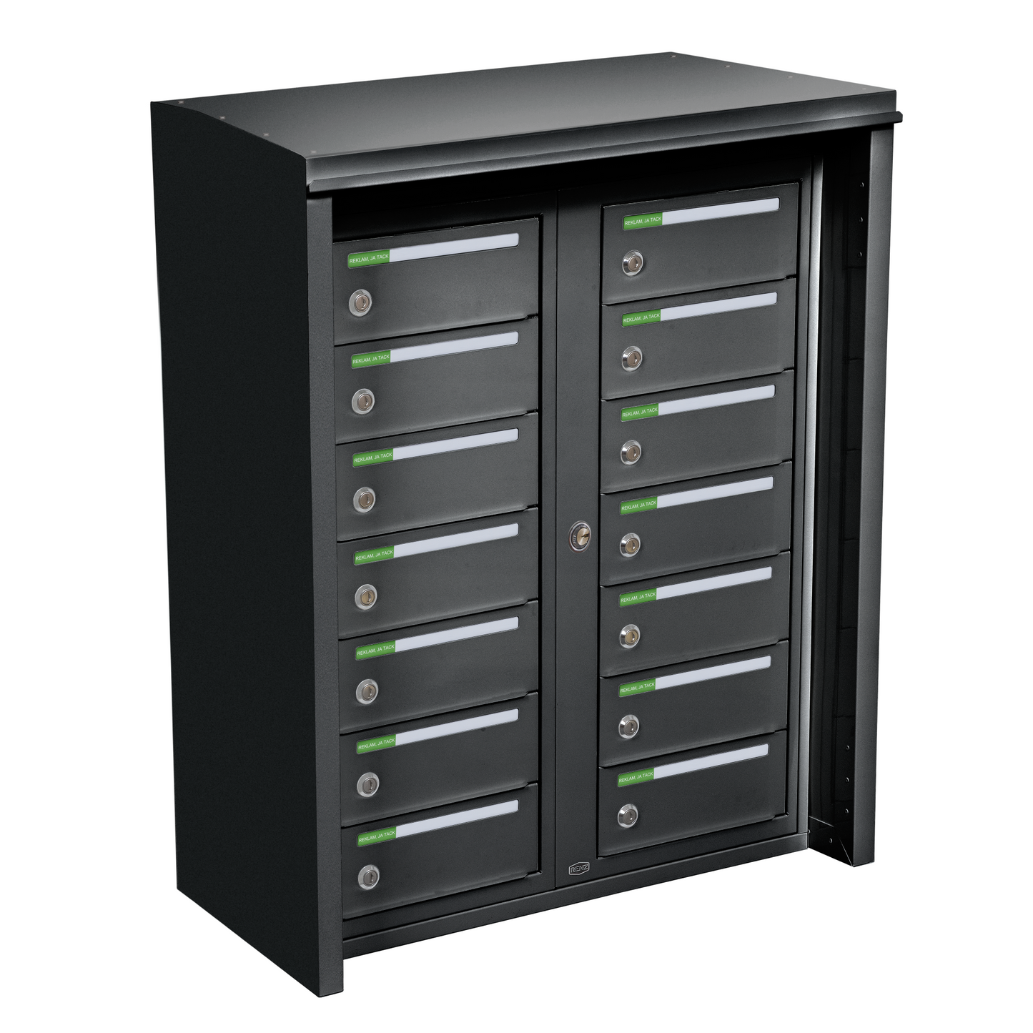 Fastighetsbox RENZ Classic Utomhus 2x7 fack
