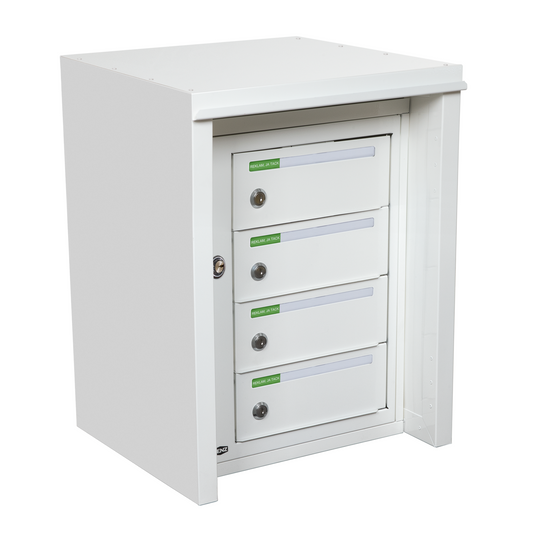 Fastighetsbox RENZ Classic Utomhus 1x4 fack