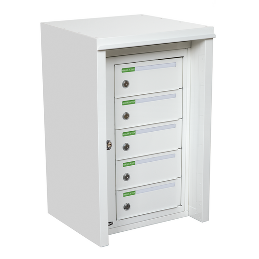 Fastighetsbox RENZ Classic Utomhus 1x5 fack