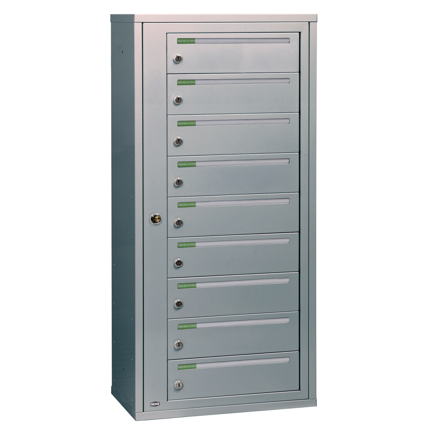 Fastighetsbox RENZ Classic Liggande 1x9 fack - Renz Shop