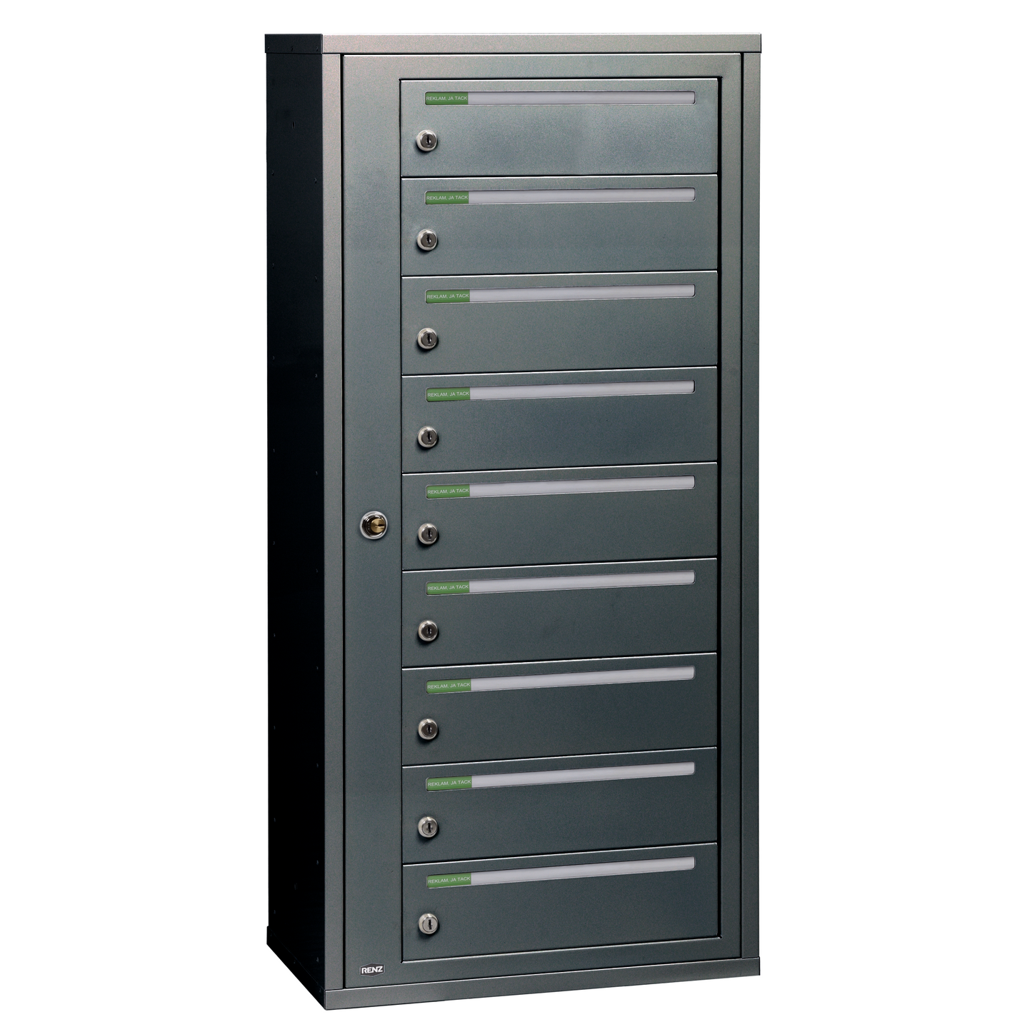 Fastighetsbox RENZ Classic Liggande 1x9 fack - Renz Shop