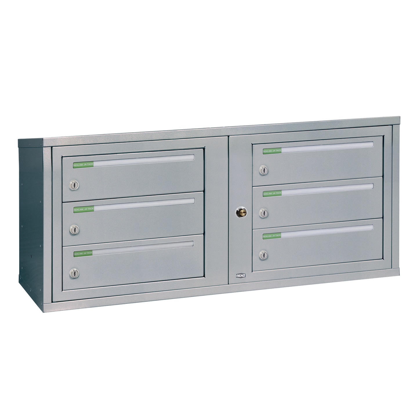 Fastighetsbox RENZ Classic Liggande 2x3 fack - Renz Shop