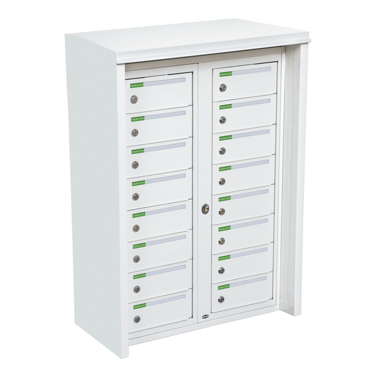 Fastighetsbox RENZ Classic Utomhus 2x8 fack