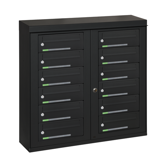 Fastighetsbox RENZ Excellence Utomhus 2x6 fack