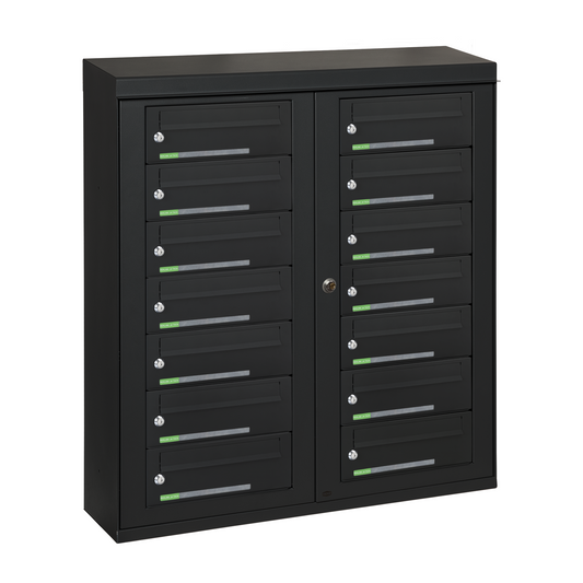 Fastighetsbox RENZ Excellence Utomhus 2x7 fack