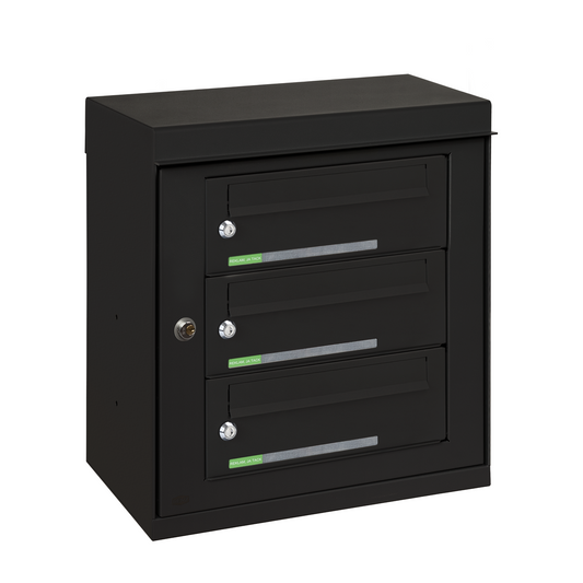 Fastighetsbox RENZ Excellence Utomhus 1x3 fack