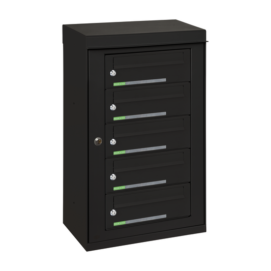 Fastighetsbox RENZ Excellence Utomhus 1x5 fack