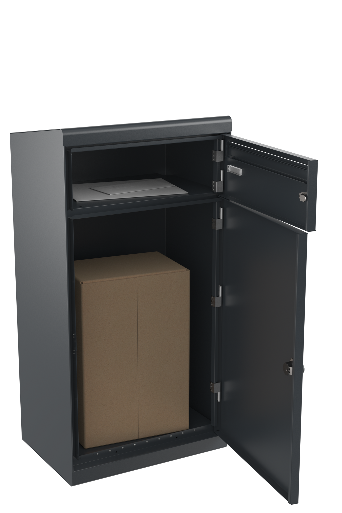 Paketpostlåda RENZ Qubo med snedtak 933 (XL)