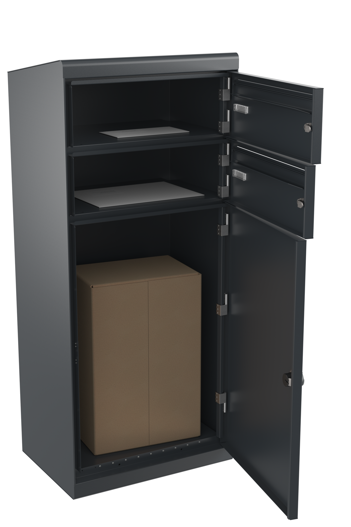 Paketpostlåda RENZ Qubo med snedtak 933 (XL)