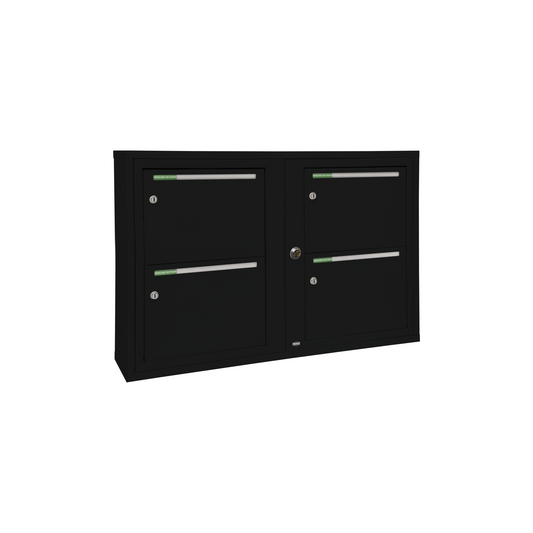 Fastighetsbox RENZ Classic Stående 2x2 fack - Renz Shop
