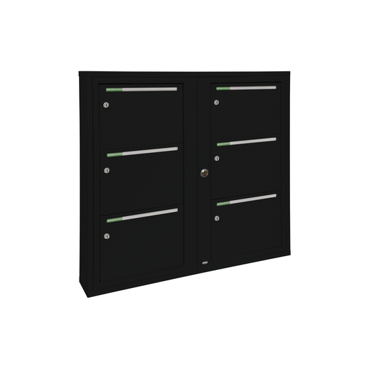 Fastighetsbox RENZ Classic Stående 2x3 fack - Renz Shop